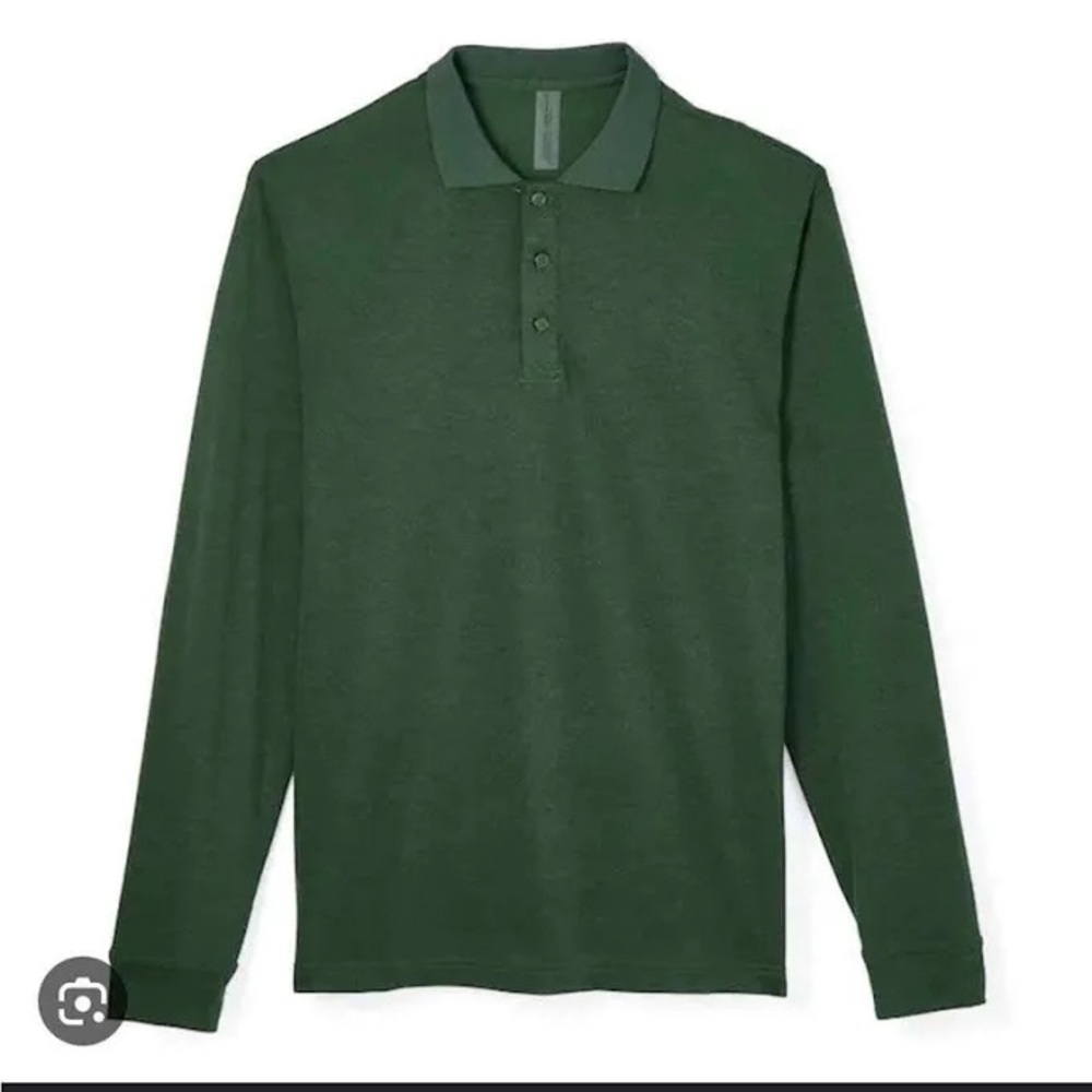 Outdoor Voices Birdie Longsleeve Polo Shirt